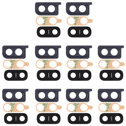 10pcs Black Camera Lens Cover Replacement for Samsung Galaxy A20 - Quality Checked & Perfect Fit