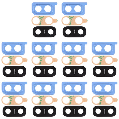 10pcs Blue Camera Lens Cover Replacement for Samsung Galaxy A20 - Compatible & Ready to Install