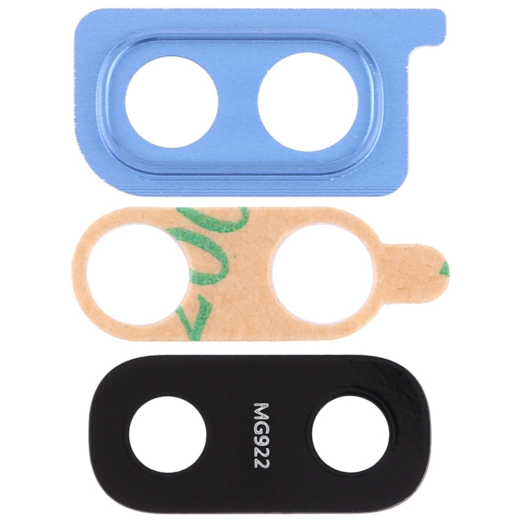 10pcs Blue Camera Lens Cover Replacement for Samsung Galaxy A20 - Compatible & Ready to Install