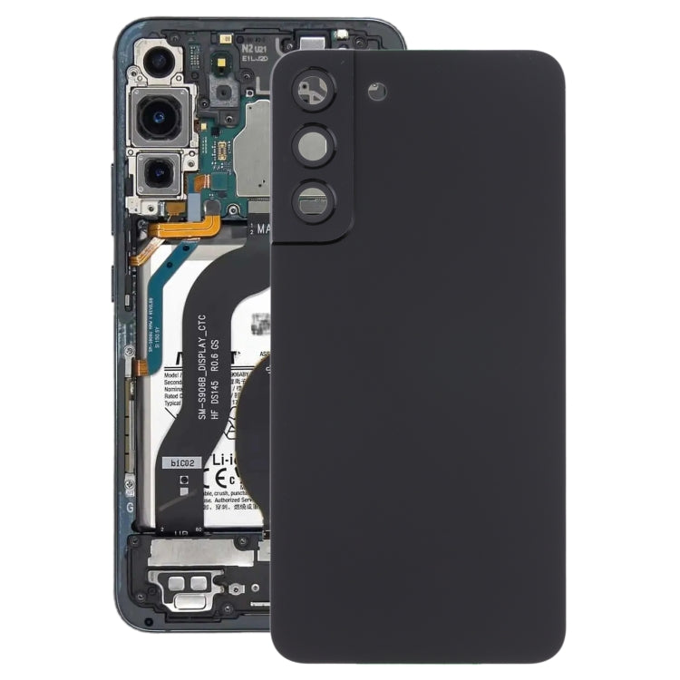 Samsung Galaxy S22+ 5G SM-S906B Black Battery Back Cover with Camera Lens Frame Replacement