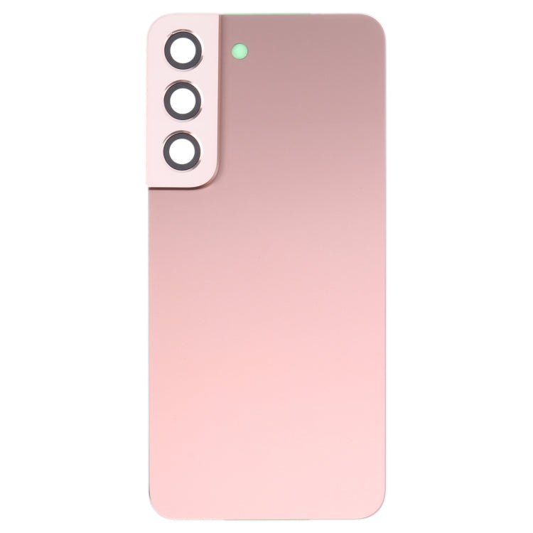 Samsung Galaxy S22 5G SM-S901B Pink Battery Back Cover Replacement with Camera Lens Frame