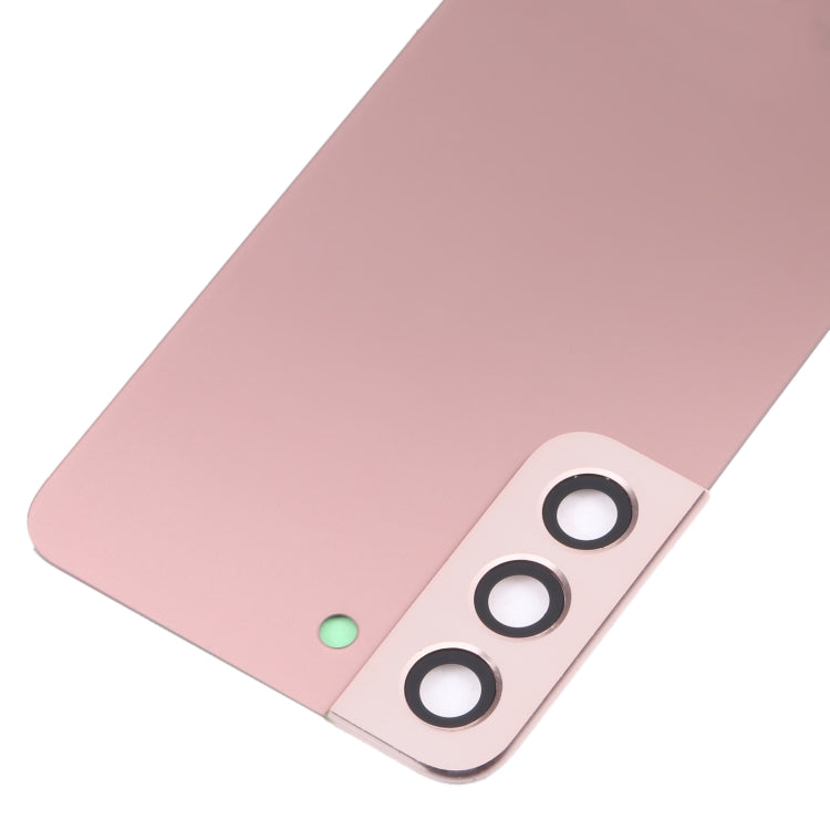 Samsung Galaxy S22 5G SM-S901B Pink Battery Back Cover Replacement with Camera Lens Frame