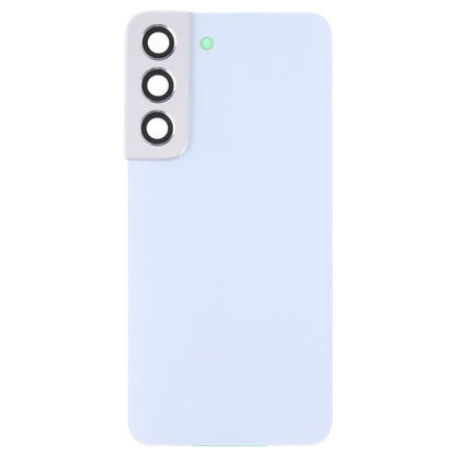 Samsung Galaxy S22 5G SM-S901B Battery Back Cover Replacement with Camera Lens Frame (White)