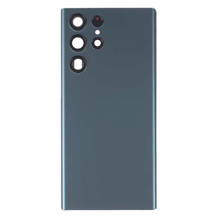 Samsung Galaxy S22 Ultra 5G SM-S908B Green Battery Back Cover with Camera Lens Frame Replacement