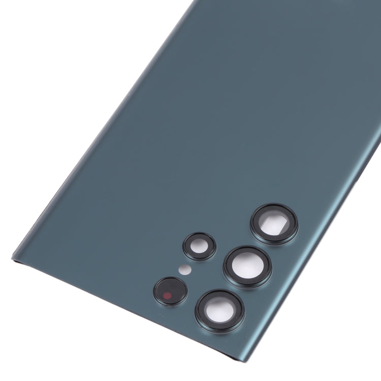 Samsung Galaxy S22 Ultra 5G SM-S908B Green Battery Back Cover with Camera Lens Frame Replacement