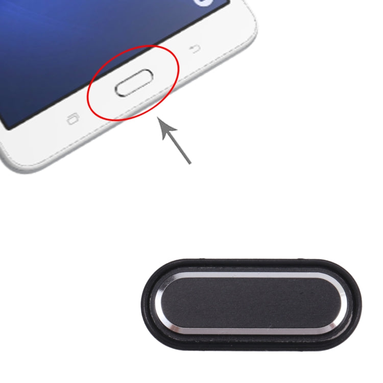 Replacement Home Key for Samsung Galaxy Tab A 7.0 (2016) SM-T280/T285 - Black Button Repair Part