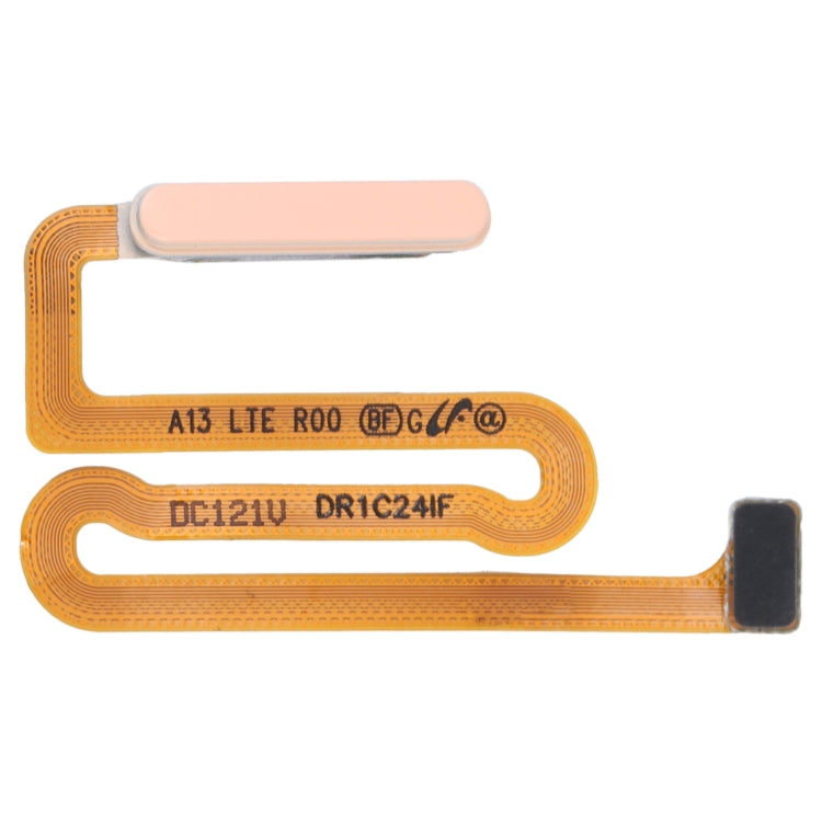 Original Fingerprint Sensor Flex Cable for Samsung Galaxy A13 SM-A135 (Orange) - Genuine Replacement Part