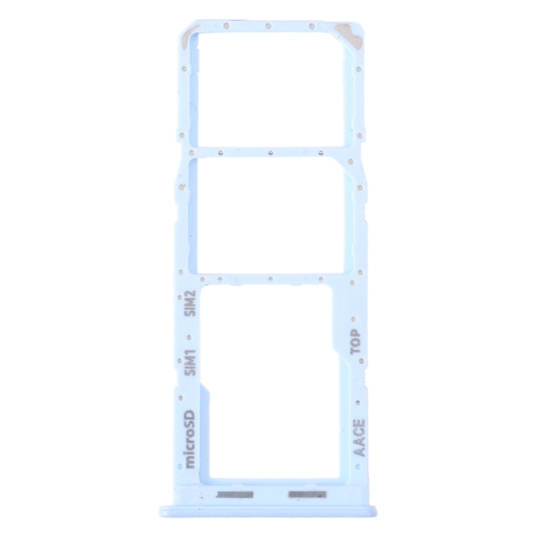 Original SIM Card Tray + Micro SD Card Tray for Samsung Galaxy A13 SM-A135 (Blue) - Replacement Parts