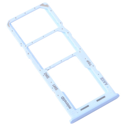 Original SIM Card Tray + Micro SD Card Tray for Samsung Galaxy A13 SM-A135 (Blue) - Replacement Parts