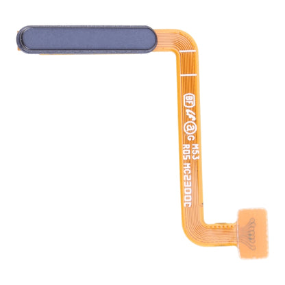 Original Fingerprint Sensor Flex Cable for Samsung Galaxy M53 (SM-M536B) - Replacement Part (Blue)