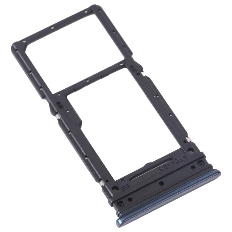 Original SIM Card Tray & Micro SD Card Tray for Samsung Galaxy M53 SM-M536B (Black) - Replacement Part