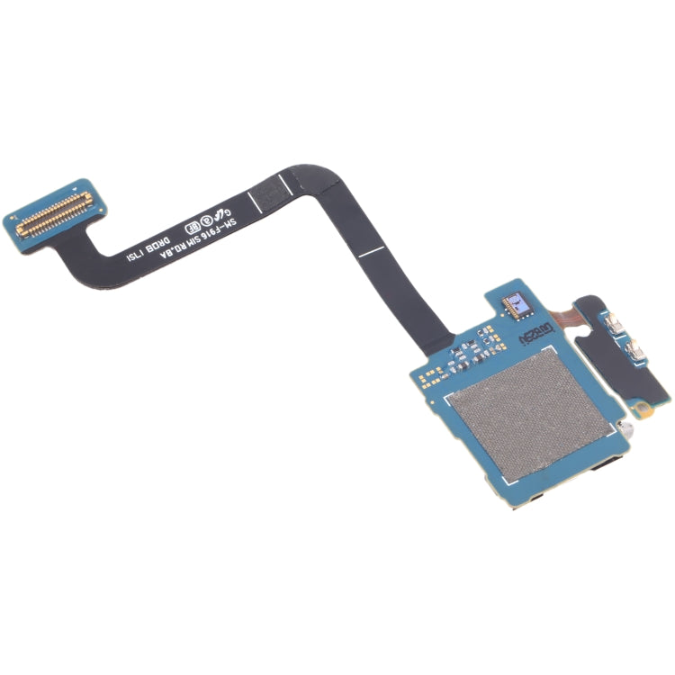Original SIM Card Holder Socket with Flex Cable for Samsung Galaxy Z Fold2 5G (SM-F916) - Replacement Part