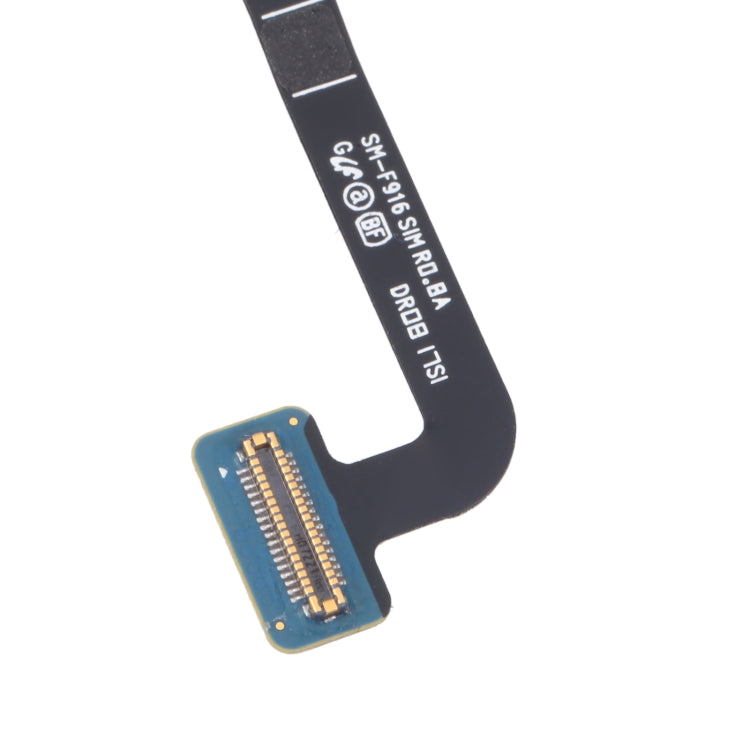 Original SIM Card Holder Socket with Flex Cable for Samsung Galaxy Z Fold2 5G (SM-F916) - Replacement Part