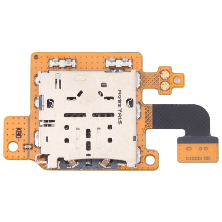 Original SIM Card Holder Socket with Flex Cable for Samsung Galaxy Tab S6 (SM-T865) - Replacement Part