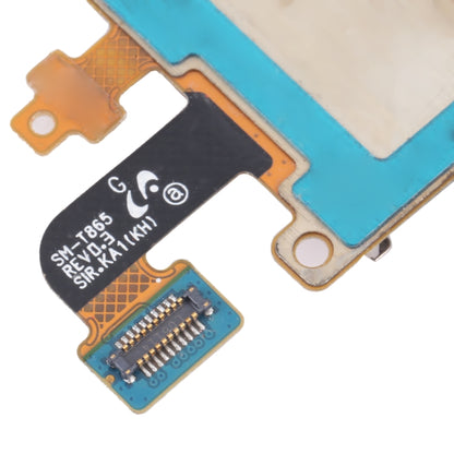 Original SIM Card Holder Socket with Flex Cable for Samsung Galaxy Tab S6 (SM-T865) - Replacement Part