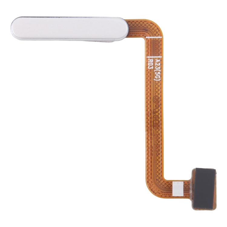 Original Fingerprint Sensor Flex Cable for Samsung Galaxy A23 5G (SM-A236B) - Replace Broken Part (White)