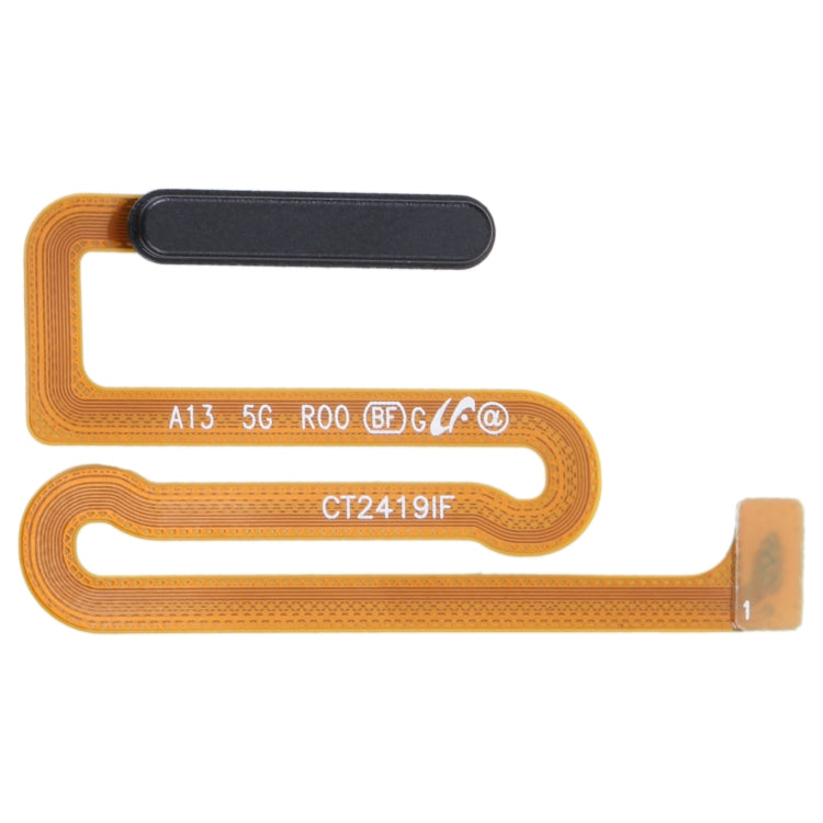 Original Fingerprint Sensor Flex Cable for Samsung Galaxy A13 5G (SM-A136B) - Black Replacement Part