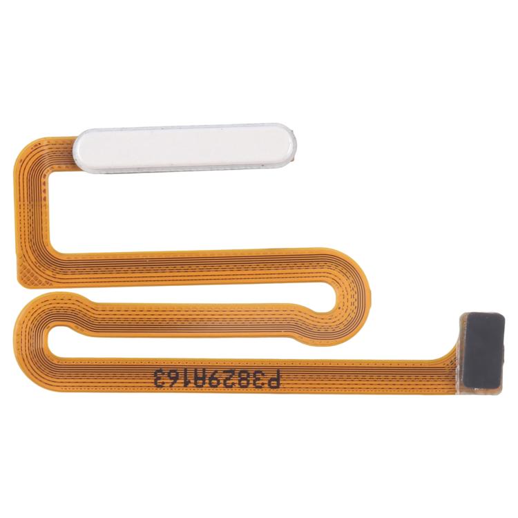 Original Fingerprint Sensor Flex Cable for Samsung Galaxy A04s SM-A047F (White) - Replace Broken Parts