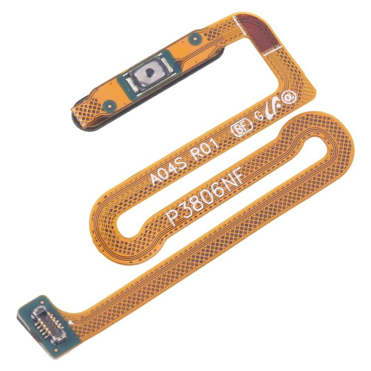 Original Fingerprint Sensor Flex Cable for Samsung Galaxy A04s SM-A047F (White) - Replace Broken Parts