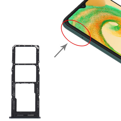 Original Black SIM Card Tray & Micro SD Card Tray for Samsung Galaxy A04s SM-A047F - Replacement Parts