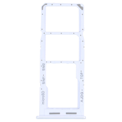 Original White SIM Card Tray + Micro SD Card Tray for Samsung Galaxy A04s SM-A047F - Replacement Parts