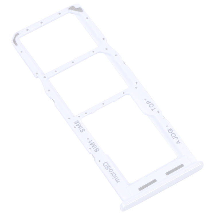 Original White SIM Card Tray + Micro SD Card Tray for Samsung Galaxy A04s SM-A047F - Replacement Parts