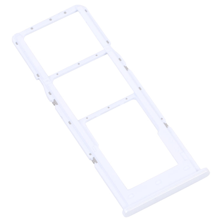 Original White SIM Card Tray + Micro SD Card Tray for Samsung Galaxy A04s SM-A047F - Replacement Parts