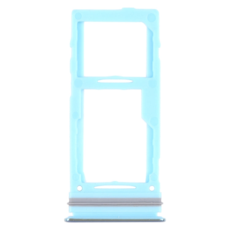 Samsung Galaxy A72 SM-A725 SIM Card Tray + Micro SD Card Tray (Blue) - Replacement Part for Perfect Fit
