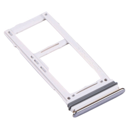 Samsung Galaxy A72 SM-A725 SIM Card Tray + Micro SD Card Tray (Silver) - Replacement Part for Perfect Fit