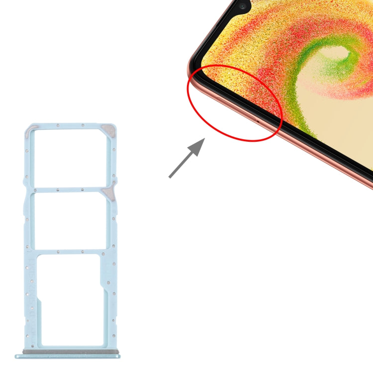 Original Samsung Galaxy A04 Core SM-A042F SIM Card Tray & Micro SD Card Tray (Green) - Replacement Part
