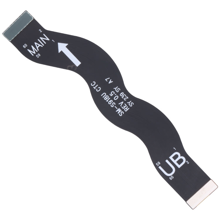 Original LCD Flex Cable Ribbon Replacement for Samsung Galaxy S23 Ultra 5G SM-S918 - Perfect Fit, Professional Installation Recommended