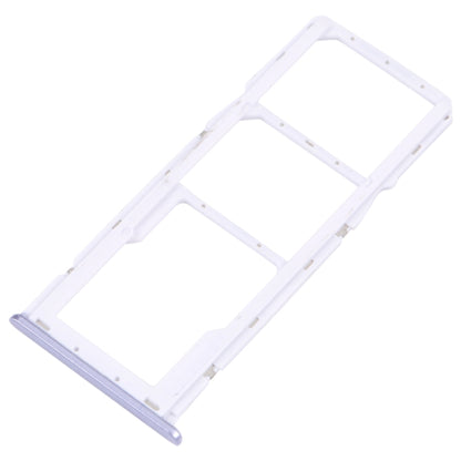 Original SIM Card Tray + Micro SD Card Tray for Samsung Galaxy M42 5G (SM-A436B) - Purple Replacement Parts