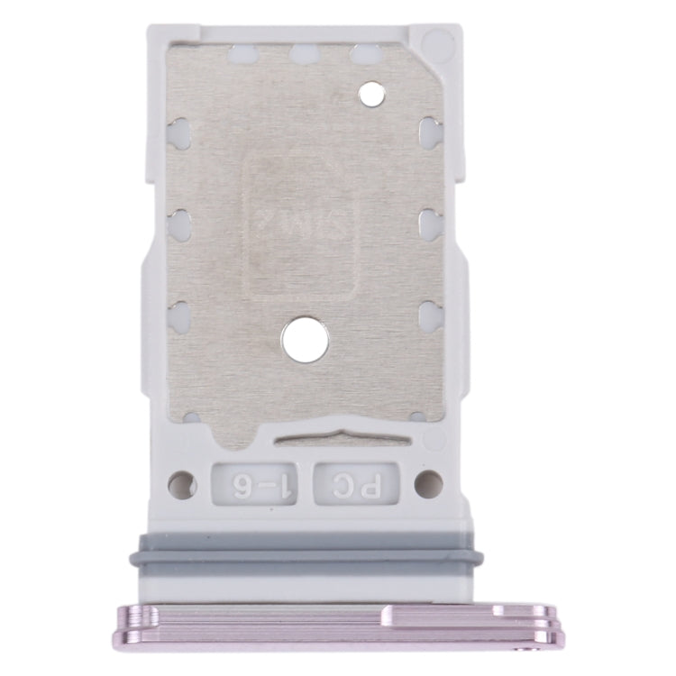 Original SIM Card Tray + SIM Card Tray for Samsung Galaxy S23/S23+ (SM-S961B/S911B) - Pink Replacement
