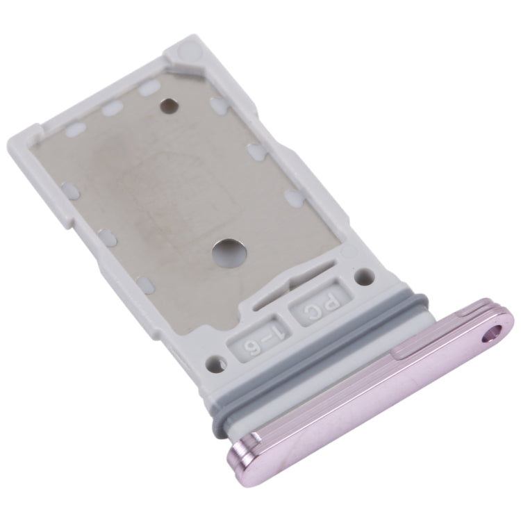 Original SIM Card Tray + SIM Card Tray for Samsung Galaxy S23/S23+ (SM-S961B/S911B) - Pink Replacement