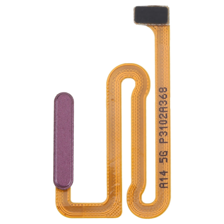 Original Fingerprint Sensor Flex Cable for Samsung Galaxy A14 5G SM-A146B - Replacement Part (Red)