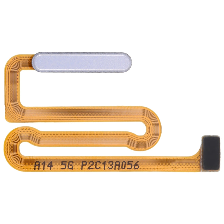 Original Fingerprint Sensor Flex Cable for Samsung Galaxy A14 5G (SM-A146B) - Replacement Part (Silver)