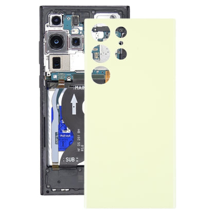 OEM Yellow Battery Back Cover for Samsung Galaxy S23 Ultra 5G SM-S918B - Perfect Replacement Part