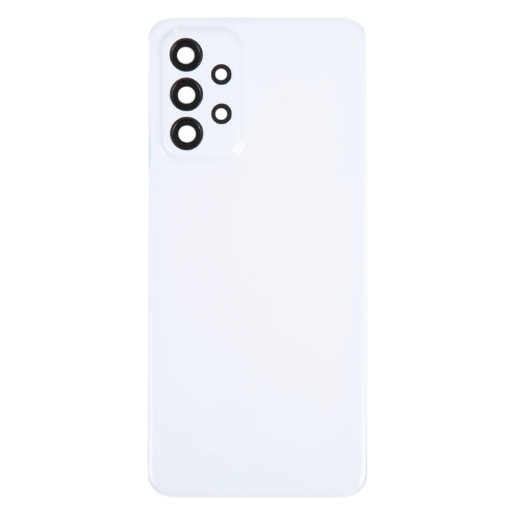 Samsung Galaxy A23 5G SM-A236A Battery Back Cover Replacement with Camera Lens Frame (White)