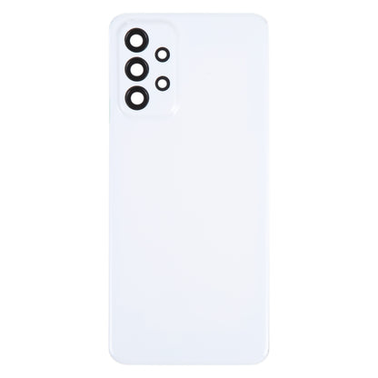 Samsung Galaxy A23 5G SM-A236A Battery Back Cover Replacement with Camera Lens Frame (White)