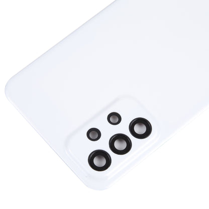 Samsung Galaxy A23 5G SM-A236A Battery Back Cover Replacement with Camera Lens Frame (White)
