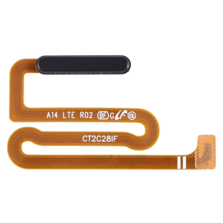 Original Fingerprint Sensor Flex Cable for Samsung Galaxy A14 SM-A145F (Black) - Replacement Part