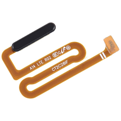Original Fingerprint Sensor Flex Cable for Samsung Galaxy A14 SM-A145F (Black) - Replacement Part