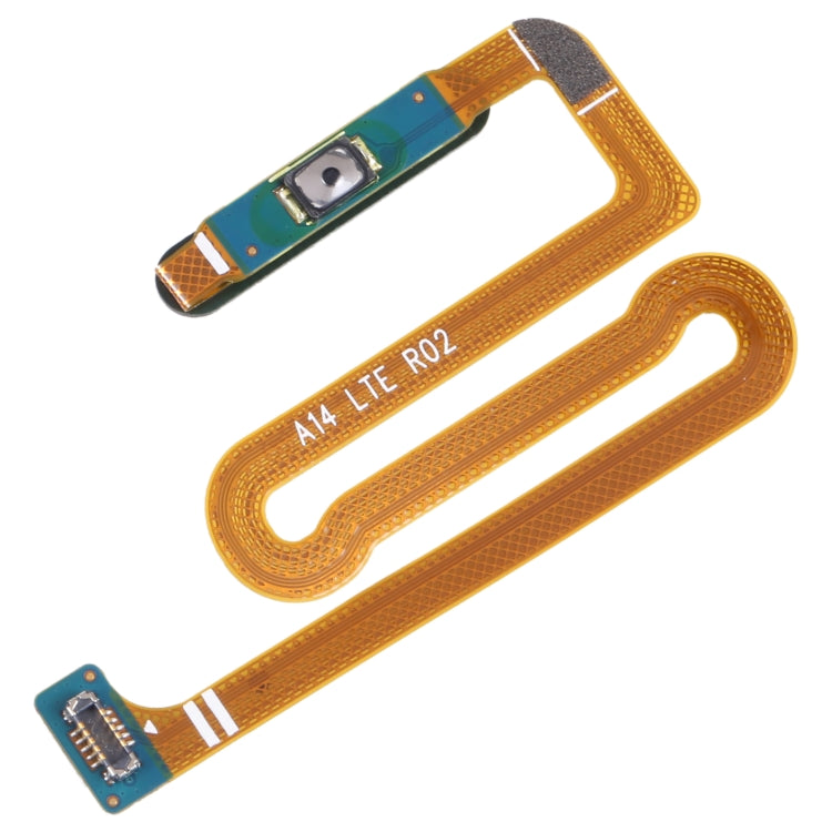 Original Fingerprint Sensor Flex Cable for Samsung Galaxy A14 SM-A145F (Green) - Replacement Part