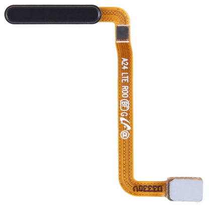 Original Fingerprint Sensor Flex Cable for Samsung Galaxy A24 4G SM-A245F (Black) - Replacement Part