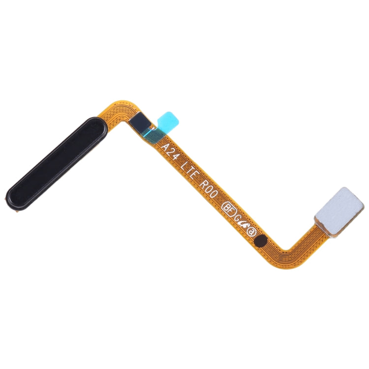 Original Fingerprint Sensor Flex Cable for Samsung Galaxy A24 4G SM-A245F (Black) - Replacement Part