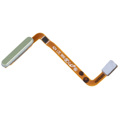 Original Fingerprint Sensor Flex Cable for Samsung Galaxy A24 4G (SM-A245F) - Replacement Part (Green)