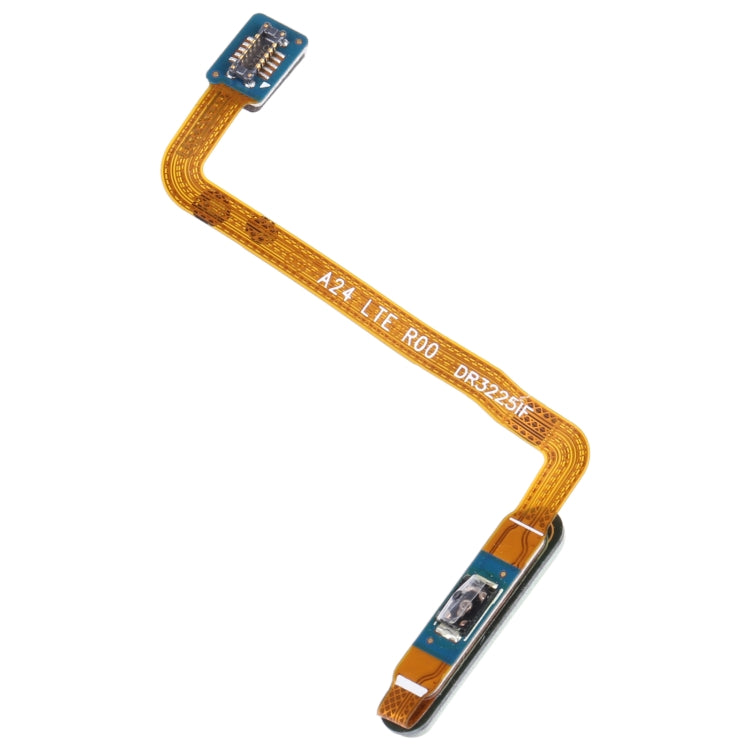 Original Fingerprint Sensor Flex Cable for Samsung Galaxy A24 4G (SM-A245F) - Replacement Part (Green)