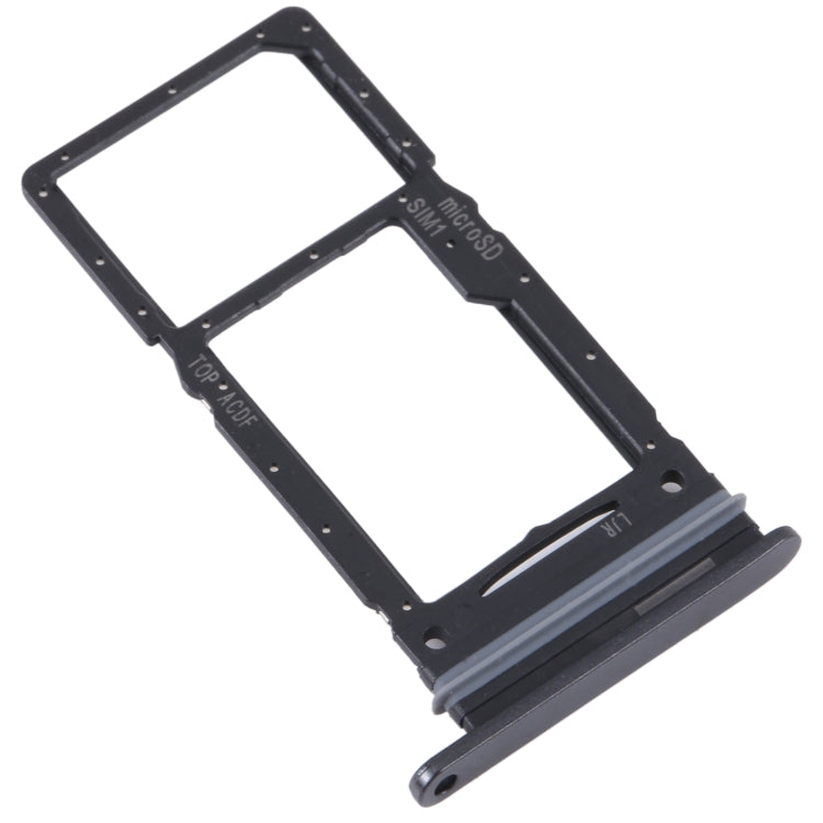 Original SIM Card Tray + SIM/Micro SD Card Tray for Samsung Galaxy A34 SM-A346 (Black) - Replacement Part