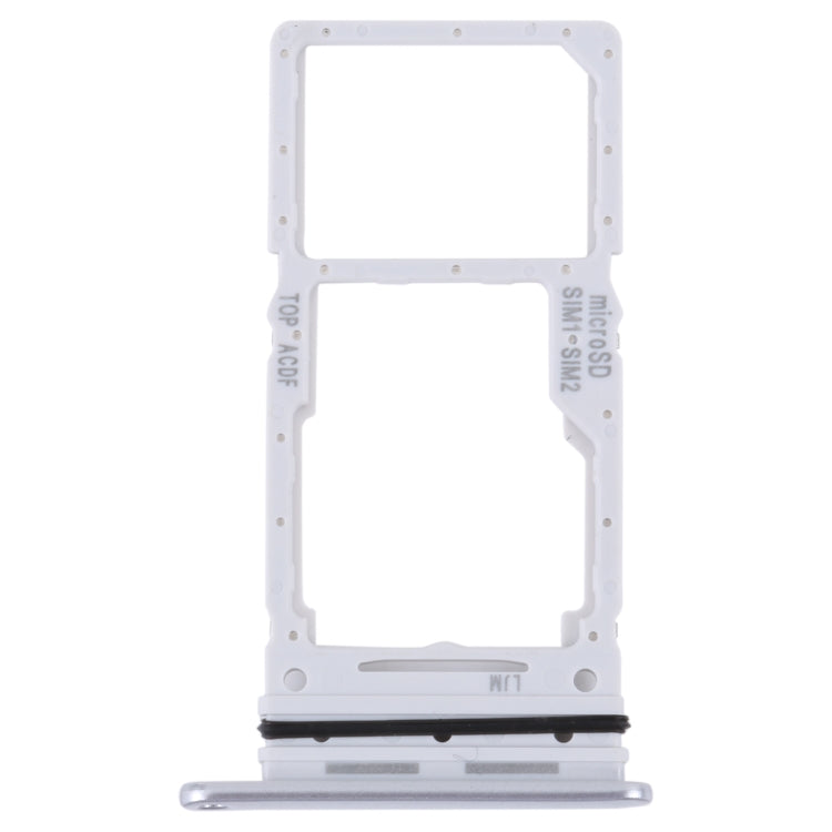 Original SIM Card Tray + SIM/Micro SD Card Tray for Samsung Galaxy A34 (SM-A346) - Silver Replacement Part