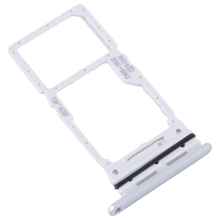 Original SIM Card Tray + SIM/Micro SD Card Tray for Samsung Galaxy A34 (SM-A346) - Silver Replacement Part